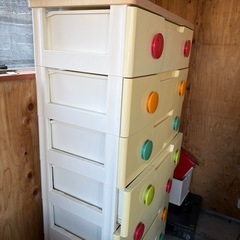 CLEAR チェスト8段の画像