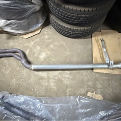 GS171 17クラウン 1G-FE マフラー フルストレート デュアルの画像