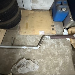 GS171 17クラウン 1G-FE マフラー フルストレート デュアルの画像