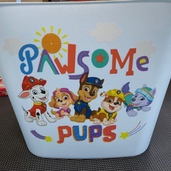 パウパトロール収納バスケットの画像