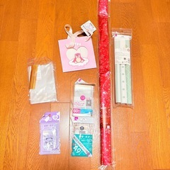 ラッピング用品 ラッピング袋 包装紙 クリスマス チャック付き袋 リボン シールの画像