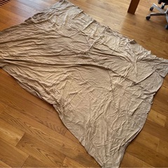 無印良品 こたつ機能付きローテーブル　布団&カバー付きの画像