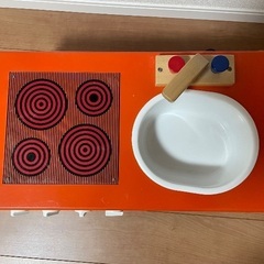 【無料】キッチンセット　ままごと2点の画像