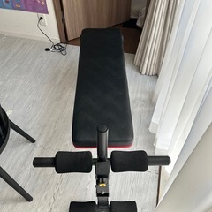 トレーニングベンチをお譲りします。 腹筋・背筋・ダンベル運動などに使えるタイプです。の画像