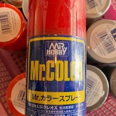 ホビー用カラースプレー　プラモデルの画像