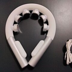 新品未使用(開封、確認のみ）ネックケア 首 肩 リラクゼーション器 業界初 Marrold 新傑作 クリスマスプレゼント EMS&TENS 振動 暖か ネックリラックス 日本語音声ガイダンス コードレス 静音 軽量 10種類モード 16段階強度調節 USB-C充電 リラックスグッズ 新年の贈り物 父の日 母の日 記念日 誕生日プレゼント お祝い 男女兼用 日本語説明書を同梱の画像