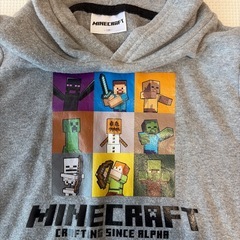 マイクラパーカー120センチの画像