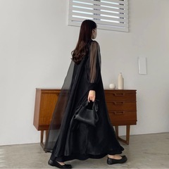 Acka. sheer over one-pieceの画像