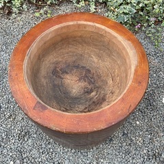 立派な木臼の画像
