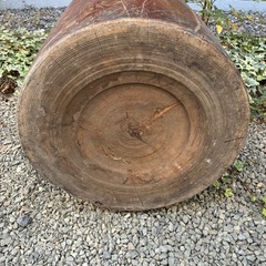 立派な木臼の画像