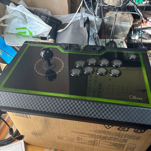 静音アケコン Qanba Q8-GR Arcade Joystick