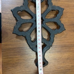 鉄製鍋敷きの画像