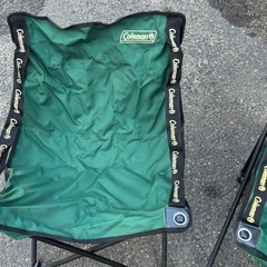 Coleman　デイキャンプチェア【廃盤希少】グリーン2脚セットの画像