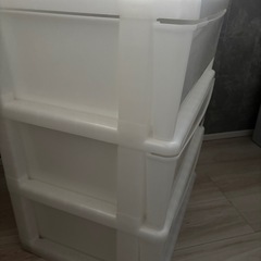 3段　引き出し収納の画像