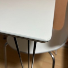 ダイニングテーブル　チェア2脚セットの画像