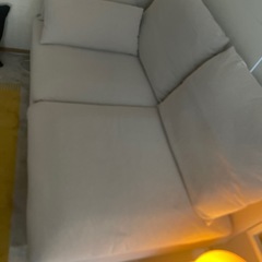 ソーデルハムン　ライトベージュ　3人掛けの画像