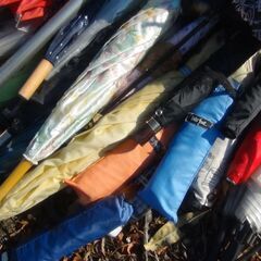 中古の傘 5本で500円で販売します 選んで下さいの画像