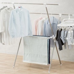 ステンレスX型物干しの画像