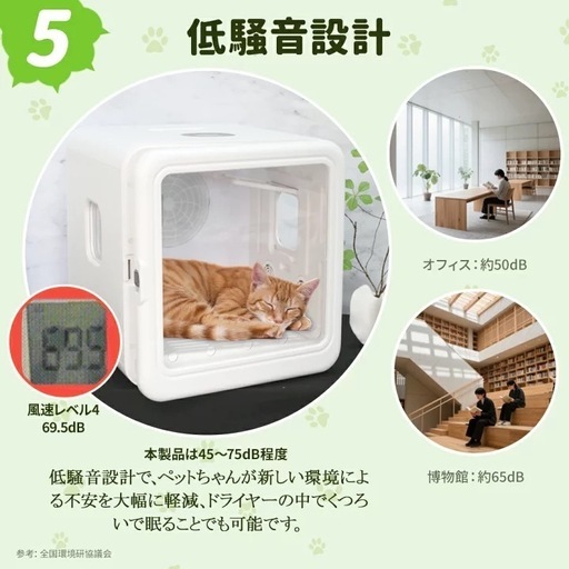 ペットドライヤー65L未使用