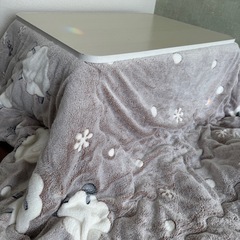 こたつ(冬はこたつ付き、夏は毛布なしでテーブルとしてお使いできます！)本日受取可能な方優遇！の画像