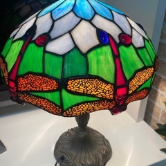 ステンドグラスランプの画像