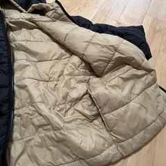 devirock  ファイバーダウン リバーシブルジャケット  ダウン　黒150の画像