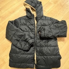 devirock  ファイバーダウン リバーシブルジャケット  ダウン　黒150の画像