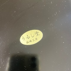 塗　お盆の画像