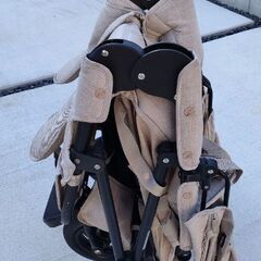 エアバギー　ココダブルEX フロムバース　双子　ベビーカーの画像