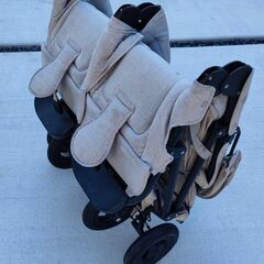 エアバギー　ココダブルEX フロムバース　双子　ベビーカーの画像