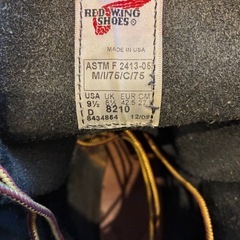 レッドウィング 8210 ロガーブーツ 27㎝の画像