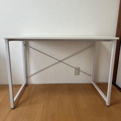 デスク ホワイト2台【ばら売り可】　の画像