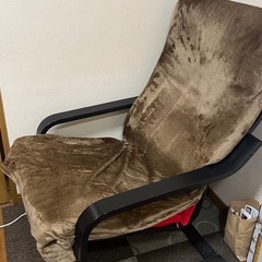 【定価11,990円】IKEA チェア　椅子　＆　ニトリ　クッションの画像