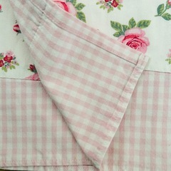 IKEA  エプロン ピンク ローズ柄 イケアの画像