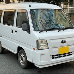 サンバーバン　TV1 車検付き　乗って帰れます。　R9年6月の画像