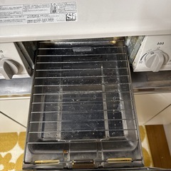 ガスコンロ　2口　魚焼きグリルの画像