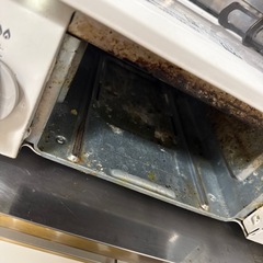 ガスコンロ　2口　魚焼きグリルの画像