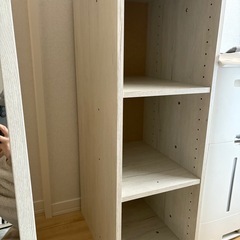 ニトリ (NITORI) Nクリック ディープ レギュラー3段 ホワイトウォッシュの画像