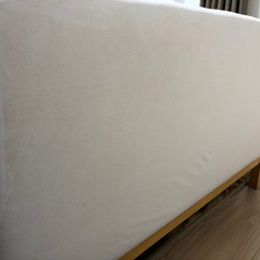ACTUS　ソファ　2人掛け　アイボリー　POTHOS ARMLESS SOFA　の画像