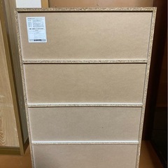 文庫本ラック カラーボックス 4段 CMCR-9060 収納 棚の画像