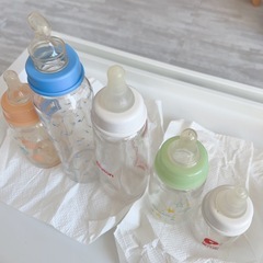 哺乳瓶 Pigeonなど5ほんせっと本セットの画像