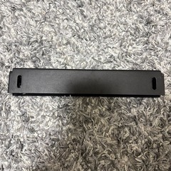 ナンバーフレーム 調整可能 ブラックの画像