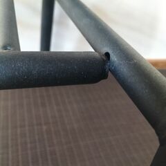 ニトリ、ベンチチェア（破損あり）の画像