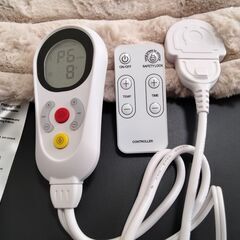 新品未使用(開封、確認のみ）電気ホットマット 一人用 ホットカーペット [タイマー機能付き] 電気座布団 6段階温度調節 省エネ 過熱保護 自宅/オフィス 防寒対策 日本語説明書付き PSE認証済 (カーキ, 60x80)の画像