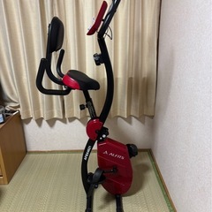 アルインコ フィットネスバイク クロス レッド AFBX4621Rの画像
