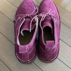 未使用スエードブーツの画像