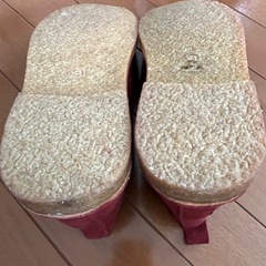 未使用スエードブーツの画像