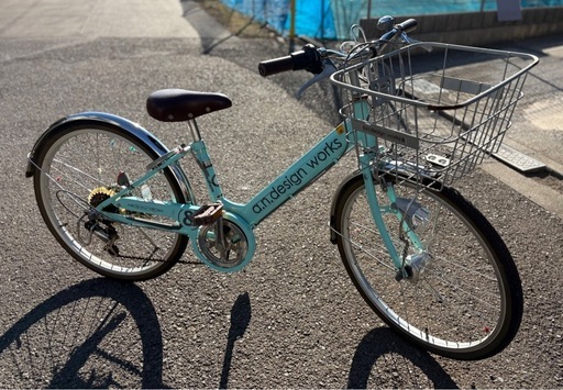 【値下げ】美品 自転車 子供用（22インチ）
