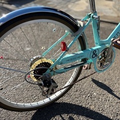 美品 自転車 子供用（22インチ）の画像