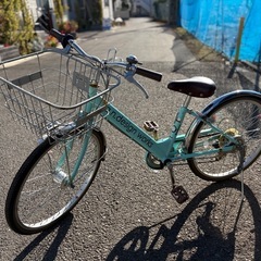 美品 自転車 子供用（22インチ）の画像